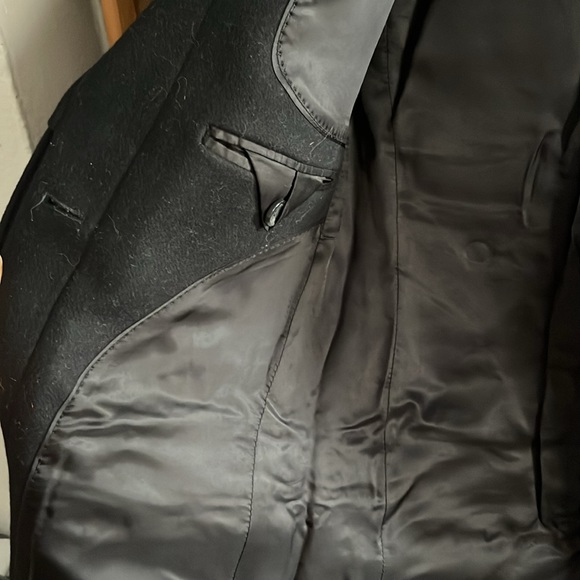 Surface to Air black wool coat - Picture 6 of 7